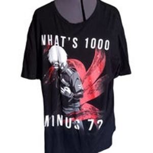 Tokyo Ghoul Funimation black short sleeve tee shirt, XL